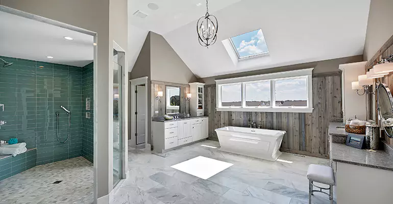 Guest Bathroom Flooring Remodel in Lebanon